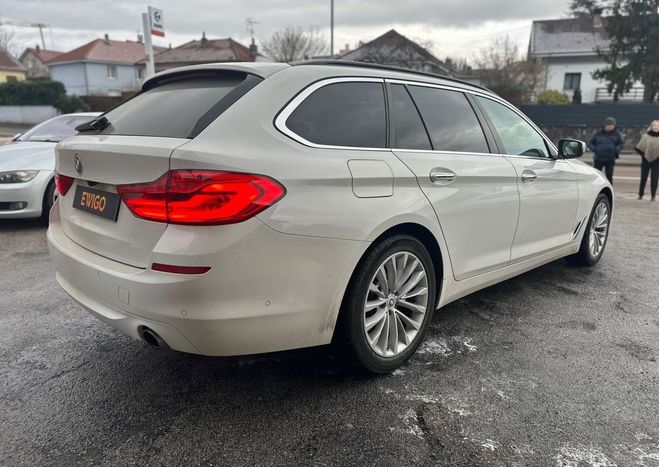 BMW Serie 5 Touring 2.0 530 i 252ch luxury bva Blanc de 2018
