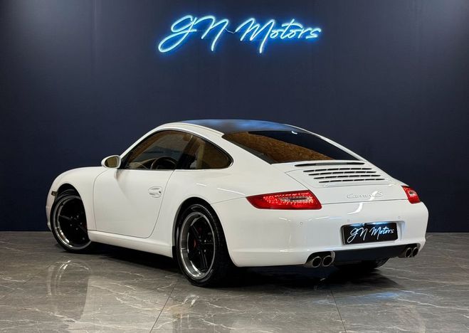 Porsche 911 (997) 3.8 355 carrera s tiptronic suivi  Blanc de 2005