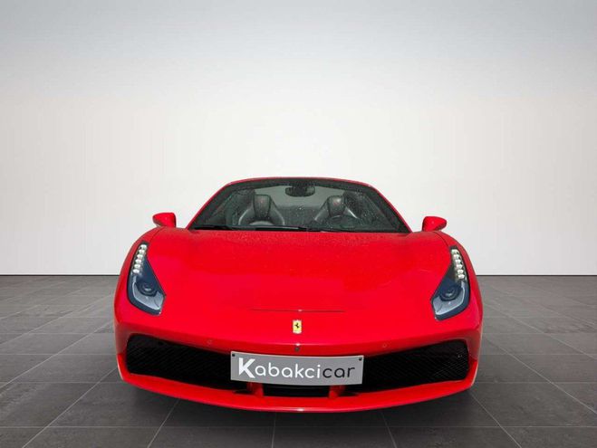 Ferrari 488 3.9 Turbo V8 F1 -- CARNET COMPLET BELGIU Rouge M�tallis� de 