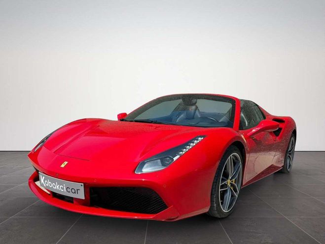 Ferrari 488 3.9 Turbo V8 F1 -- CARNET COMPLET BELGIU Rouge M�tallis� de 