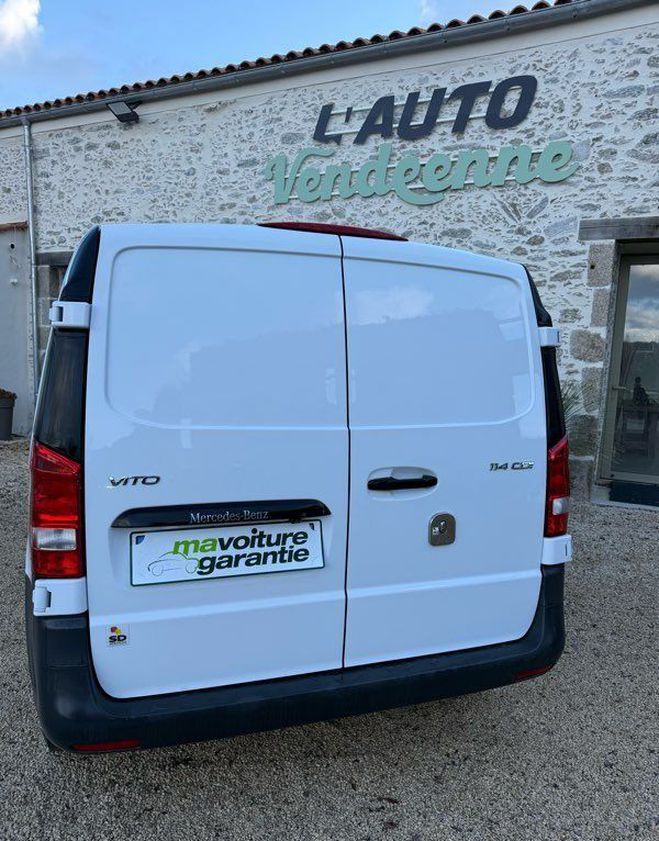 Mercedes Vito 114 CDI 9G-Tronic Compact Pro 19 990HT Blanc de 2022