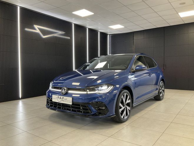 Volkswagen Polo 1.0 TSI 110CH R-LINE DSG7 Bleu F de 2022