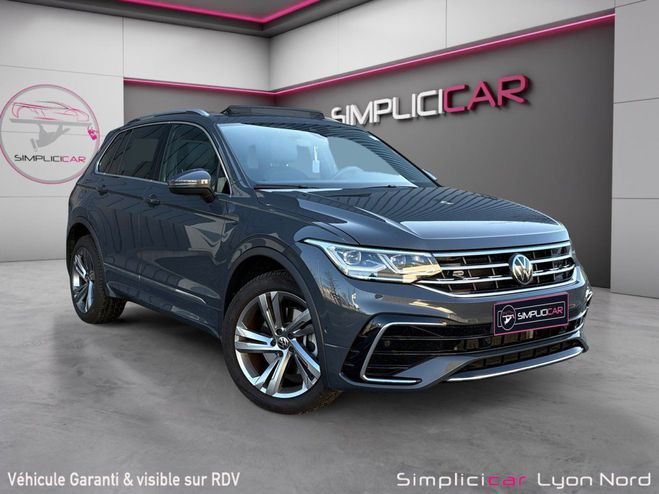 Volkswagen Tiguan 1.4 eHybrid 245ch DSG6 R-Line Exclusive  Gris de 2023