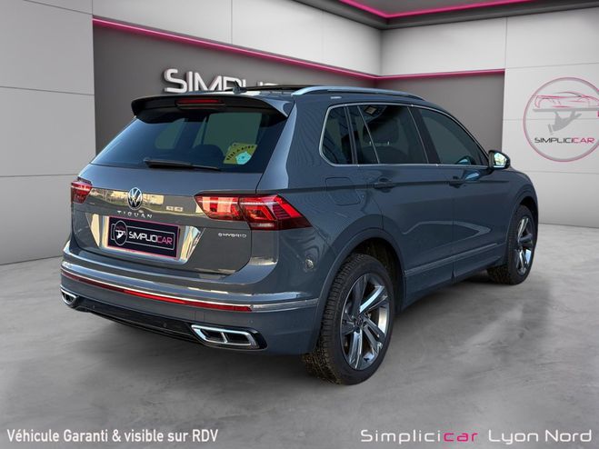 Volkswagen Tiguan 1.4 eHybrid 245ch DSG6 R-Line Exclusive  Gris de 2023