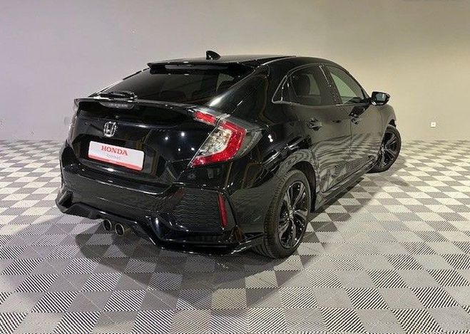 Honda Civic x 1.5 i-vtec 182 ch bvm6 sport plus Noir de 2018