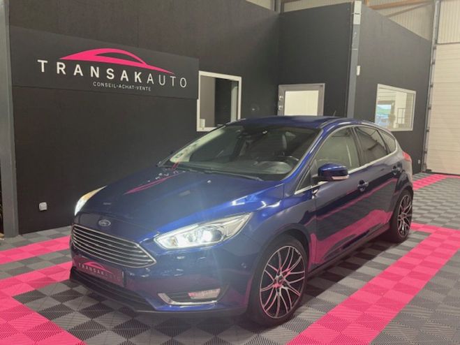 Ford Focus 1.5 EcoBoost 150 SS Titanium Bleu de 2016