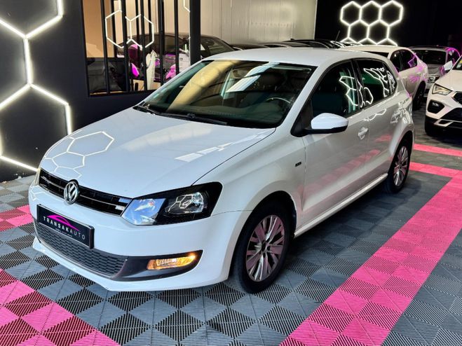 Volkswagen Polo 5 1.6 TDi 90 ch Life ~ 5 Portes ~ CLIM ~ Blanc de 2013
