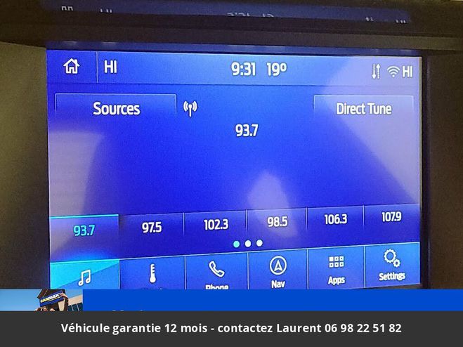 Ford Mustang Shelby gt500 760 hors homologation 4500e Blanc de 2020