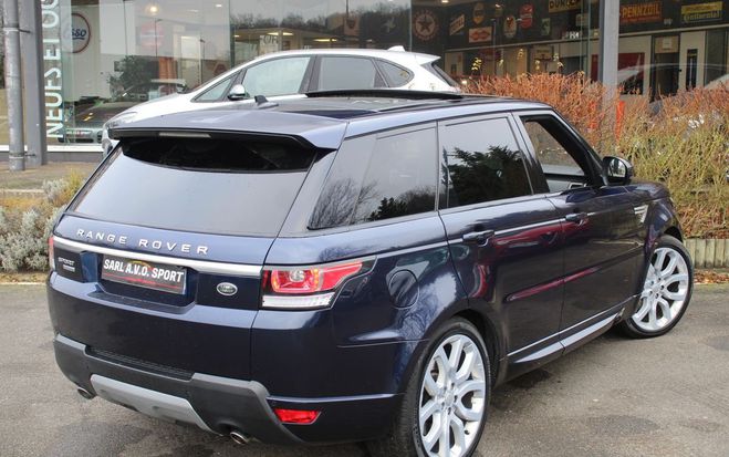 Land rover Range Rover Sport ii 3.0 sdv6 hybride 354 autobiogra Bleu de 2015