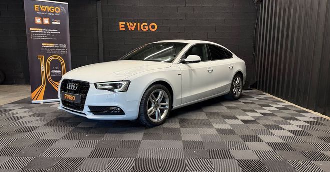 Audi A5 Sportback 2.0 tdi 150 s-line toit ouvran Blanc de 2013