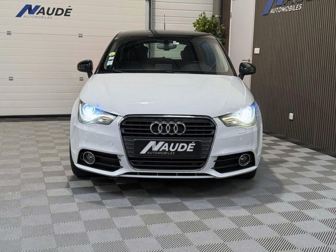 Audi A1 Sportback 1.6 TDI 90 CH S-Tronic Ambitio BLANC de 2013