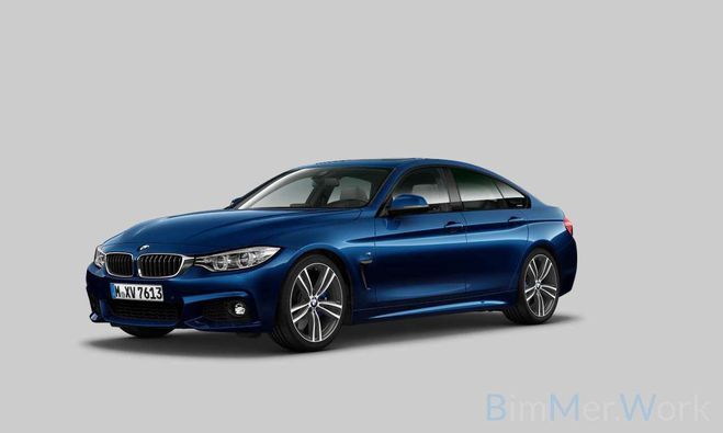 BMW Serie 4 440 XDRIVE GRAN COUPE M SPORT Bleu M�tallis� de 