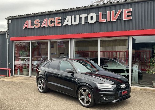 Audi Q3 2.0 TFSI 211CH S LINE QUATTRO TRONIC 7 Noir de 2014