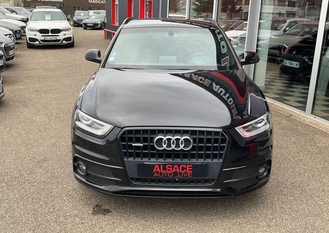 Audi Q3 2.0 TFSI 211CH S LINE QUATTRO TRONIC 7 Noir de 2014