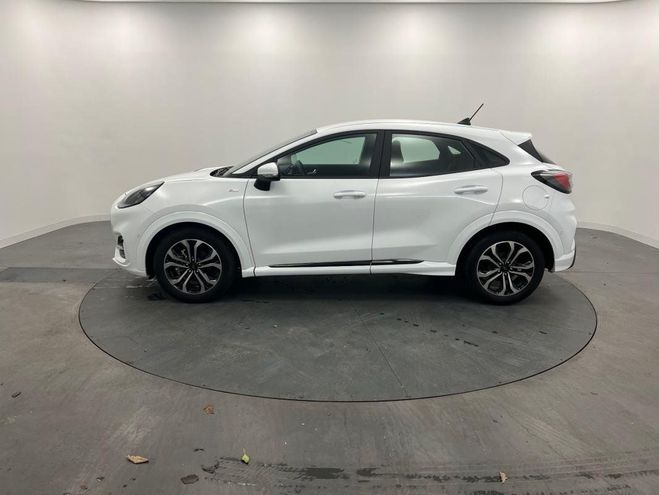 Ford Puma 1.0 Flexifuel 125 ch mHEV S&S BVM6 ST-Li Blanc de 2023