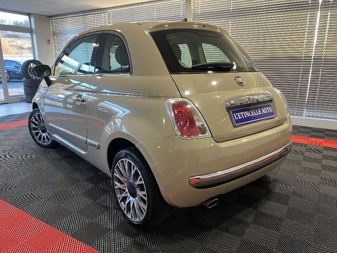 Fiat 500 1.2 8V 69 ch Lounge Beige de 2013