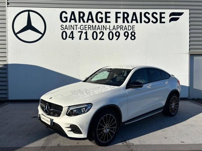Mercedes GLC Coup� 250 d 204ch Sportline 4Matic 9G-Tr Blanc Polaire de 2018