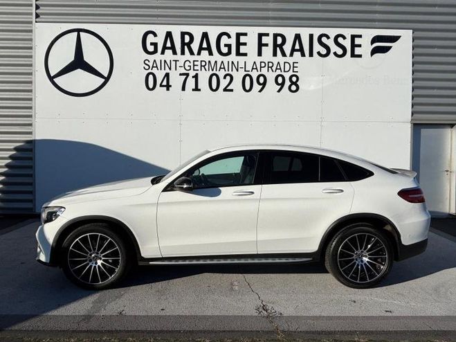 Mercedes GLC Coup� 250 d 204ch Sportline 4Matic 9G-Tr Blanc Polaire de 2018