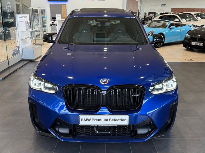 BMW X3 M Comp�tition 510 CH 990 loa Bleu de 2021