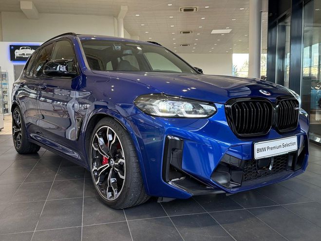 BMW X3 M Comp�tition 510 CH 990 loa Bleu de 2021