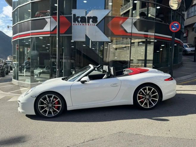 Porsche 911 - 991 Carrera S PDK Cabriolet Blanc de 2013