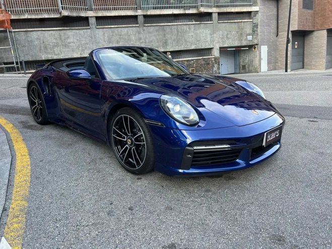 Porsche 911 - 992 Turbo S Cabriolet Blau de 2023