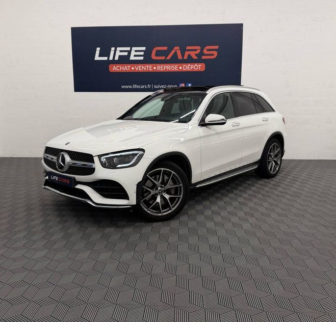 Mercedes GLC 220 d 194ch AMG Line 4Matic 9G-Tronic 2� BLANC de 2020