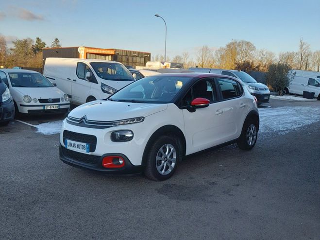 Citroen C3 BlueHDi 100 SS BVM5 Feel Blanc de 2019