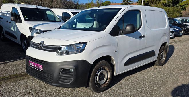 Citroen Berlingo BLUEHDI 100ch 2020 132.000KMS CAM REG AT BLANC de 2020