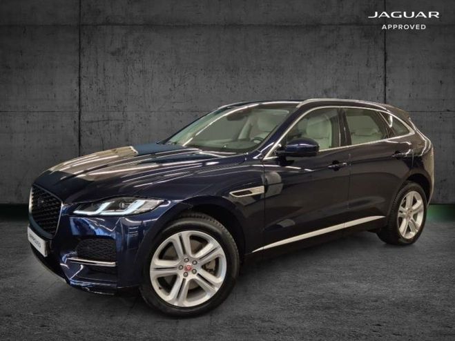 Cliquer pour voir la photo suivante Jaguar F Pace P400e Plug-in-Hybrid SE BVA8 AWD Portofino Blue Métallisée de 2022