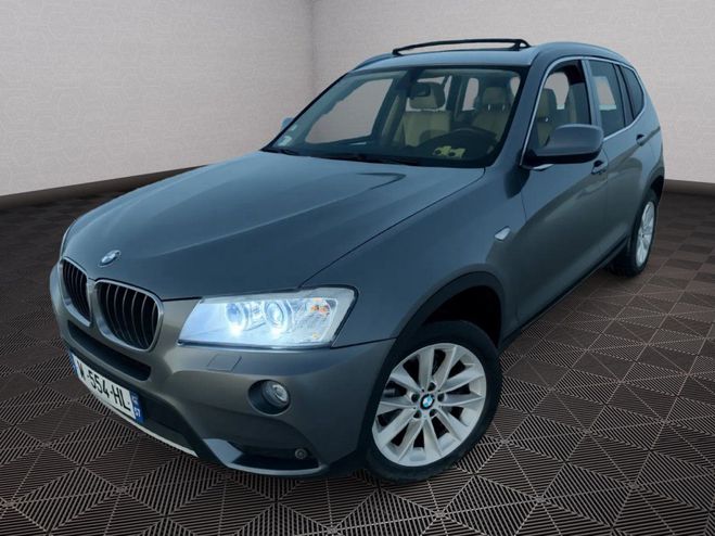 BMW X3 xDrive 20d 184 Luxe *CUIR*TOIT*XENONS*GP Gris de 2012