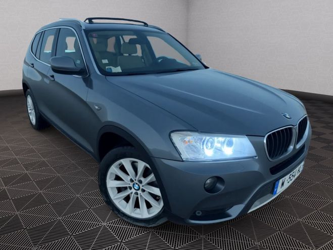 BMW X3 xDrive 20d 184 Luxe *CUIR*TOIT*XENONS*GP Gris de 2012