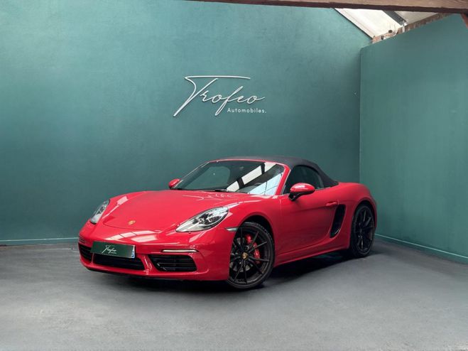 Porsche 718 2.5 Boxster S 350CV PDK - PDLS - CAMERA  ROUGE FONCE de 2019