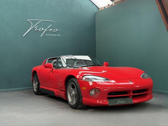 Dodge Viper RT10 I V10 406CH I Etat concours I 1�re  ROUGE de 1996
