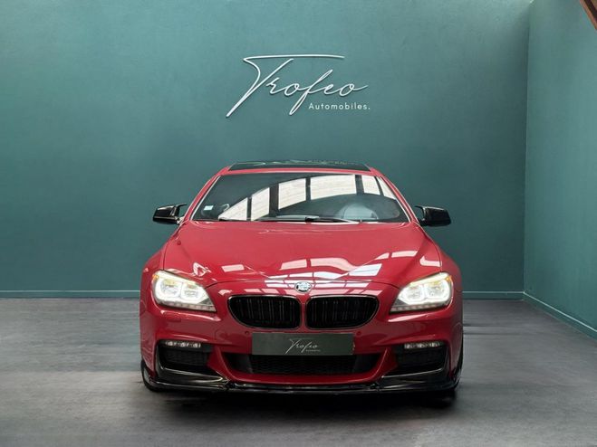 BMW Serie 6 640d Coup� xDrive Sport Design l TO l Ca ROUGE FONCE de 2012