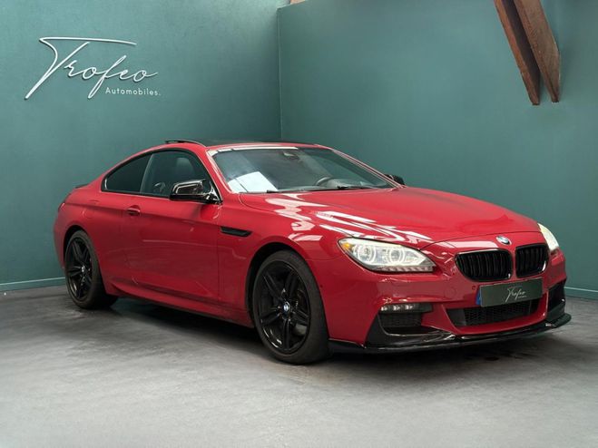 BMW Serie 6 640d Coup� xDrive Sport Design l TO l Ca ROUGE FONCE de 2012
