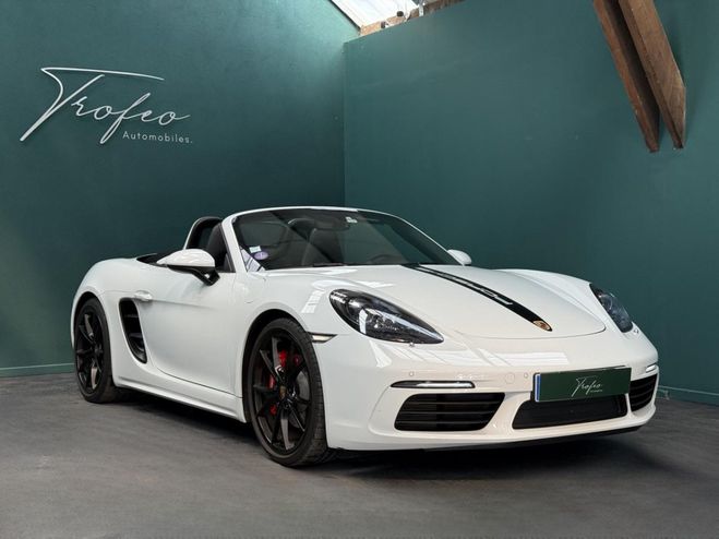 Porsche Boxster S 2.5 I Garantie 2030 I Origine France I Blanc m�tallis� de 2018