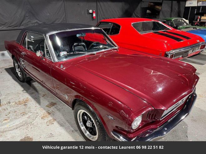 Ford Mustang 289 v8 1966 Rouge de 1966