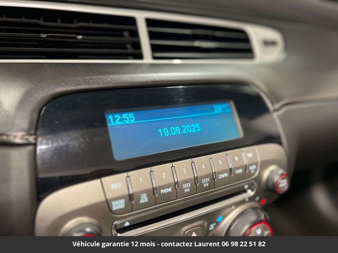 Chevrolet Camaro ss 6.2 v8 pano hors homologation 4500e Noir de 2012