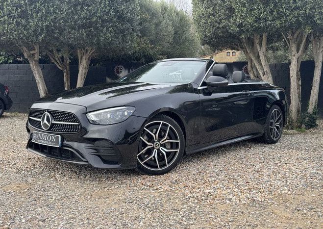 Mercedes Classe E CABRIOLET 220 D 194CH AMG LINE 9G-TRONIC Noir de 2021