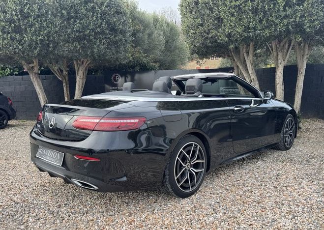 Mercedes Classe E CABRIOLET 220 D 194CH AMG LINE 9G-TRONIC Noir de 2021