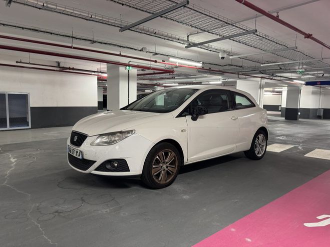 Seat Ibiza IV 1.4i - 16V Blanc M�tallis� de 2009