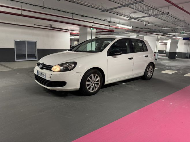 Volkswagen Golf 1.6 TDI 105 TRENDLINE BLUEMOTION 99G Blanc M�tallis� de 2010