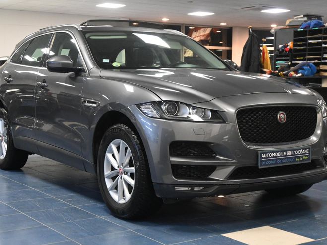 Jaguar F Pace 2.0 D - 240 ch AWD BVA8 Pure Gris Fonc� de 2017