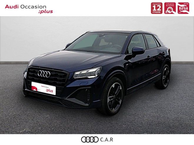 Audi Q2 35 TFSI 150 S tronic 7 S line Plus Bleu de 2021
