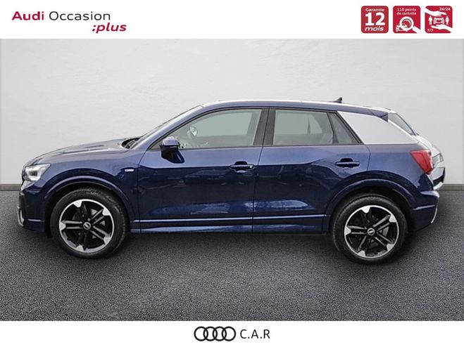 Audi Q2 35 TFSI 150 S tronic 7 S line Plus Bleu de 2021