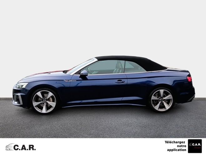 Audi A5 CABRIOLET 40 TDI 204 S tronic 7 Quattro  Bleu de 2022