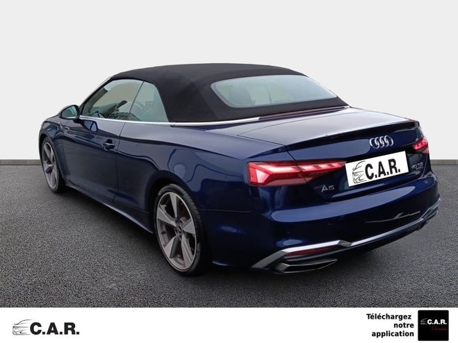 Audi A5 CABRIOLET 40 TDI 204 S tronic 7 Quattro  Bleu de 2022
