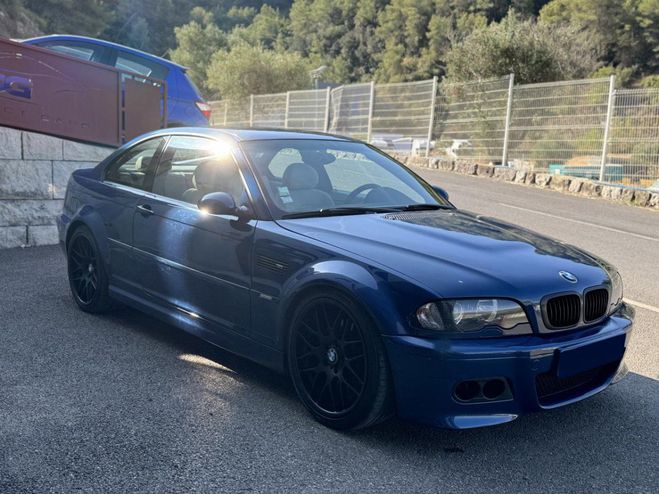 BMW Serie 3 M3 COUPE E46 M3 PHASE 1 BLEU FONCE de 2001