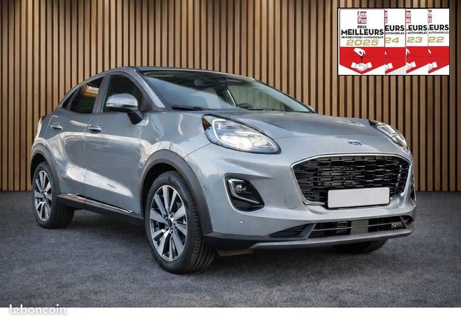 Ford Puma 1.0 FLEXIFUEL 125CH mHEV Titanium X Gris de 2022